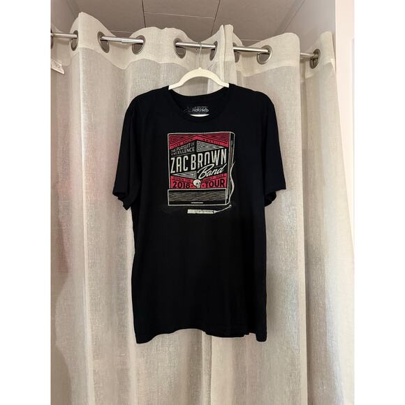 Zac Brown Band Southern Ground concert tee 2018 tour - Picture 2 of 9